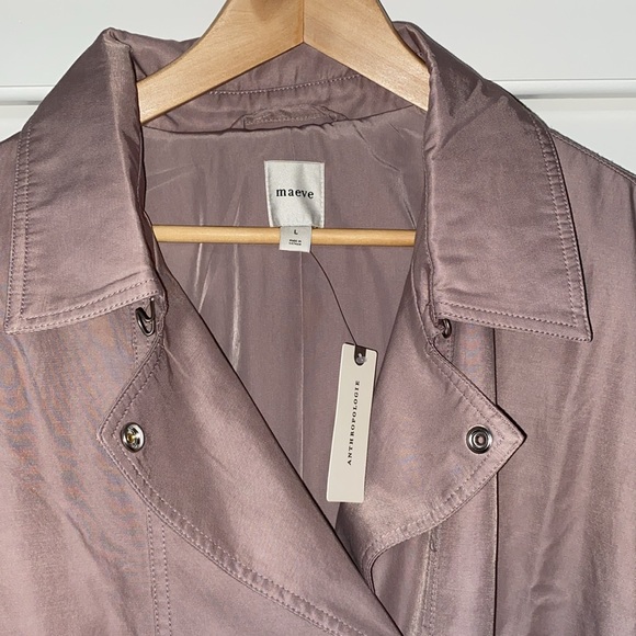 Anthropologie Maeve Oversized Trench Coat - Picture 8 of 12